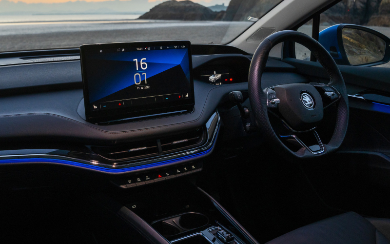 Skoda Enyaq interior cabin image